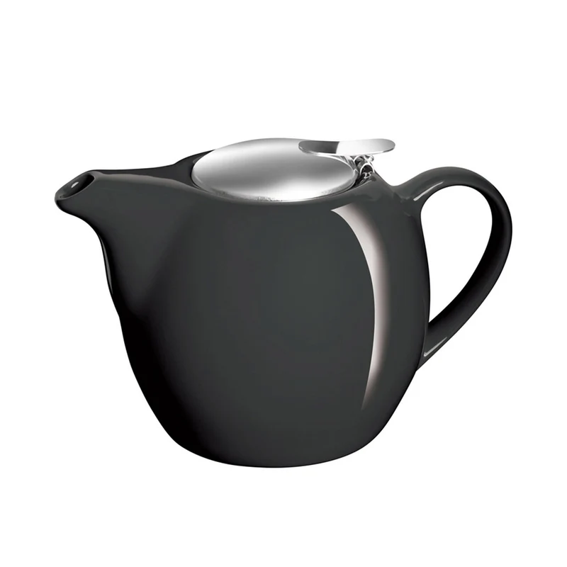 Avanti Camelia Ceramic Teapot 500Ml - Black | Camelia