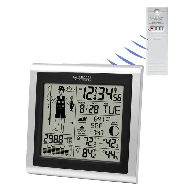 La Crosse 308-1451v2 Fisherman Forecast Station