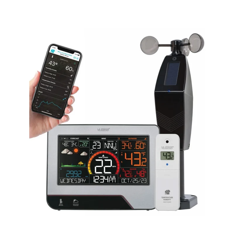 La Crosse V23-WTH WIFI Colour Wind Speed and Weather System