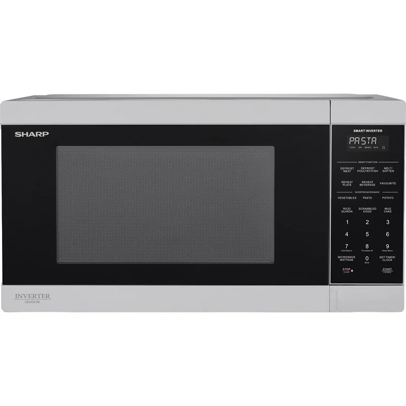 Sharp R366AVHW 36L 1200W Inverter Microwave (White)