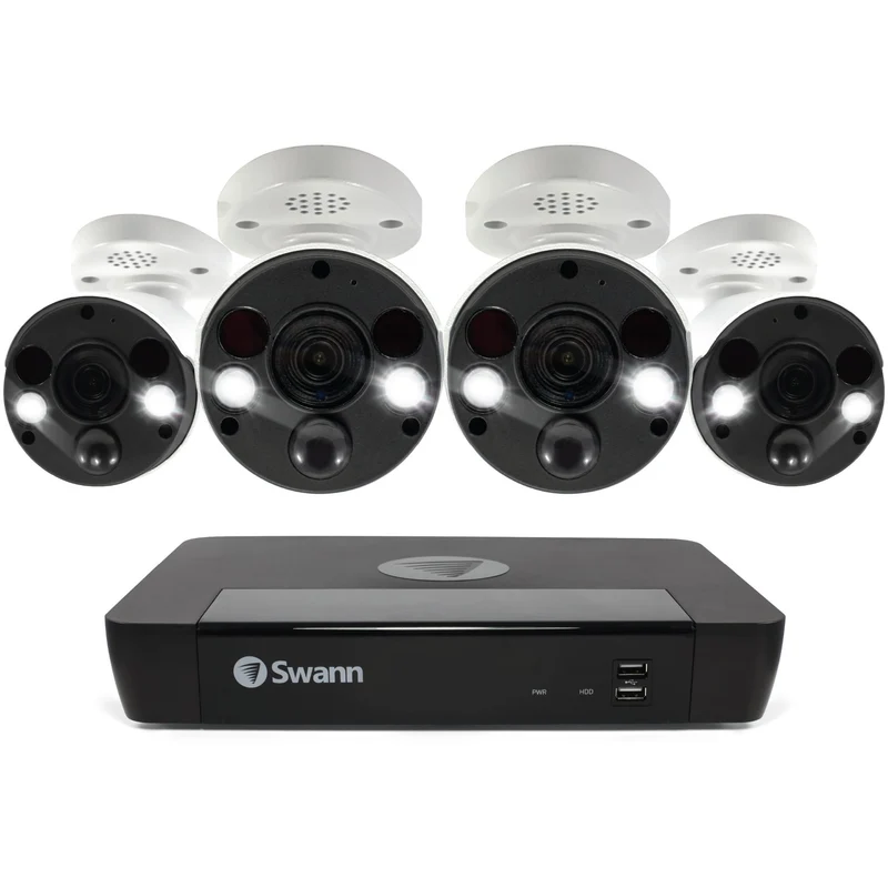 Swann 6K Pro Series NVR Securtiy Camera System (4 Cameras)