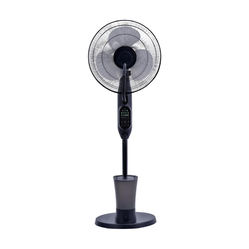 Heller 125x40cm Standing Misting Fan With Remote Control Black