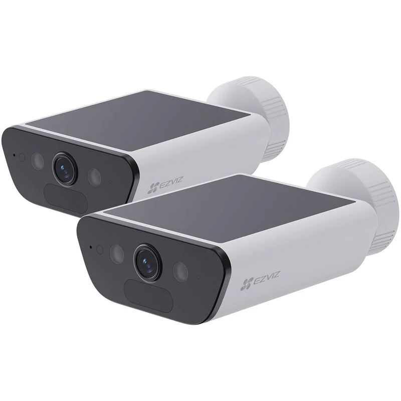 EZVIZ CB5 4K Security Camera with Solar Panels (2 Pack)