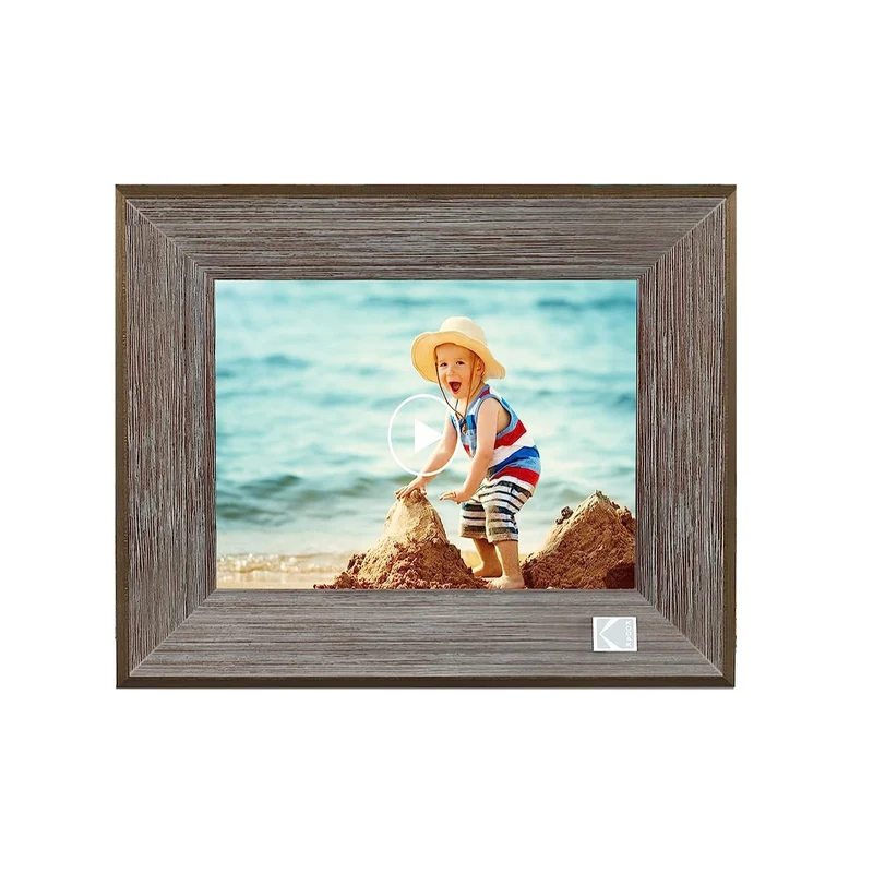 KODAK RCF-8013W 8" Classic Digital Photo Frame 16GB Wi-Fi (Grey Wood)