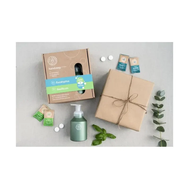 The Green Lab Co handzeep startset eucal & basil