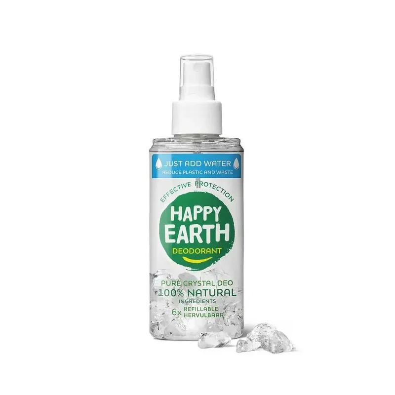 Happy Earth Natuurlijke just add water unscented spray 50 gram
