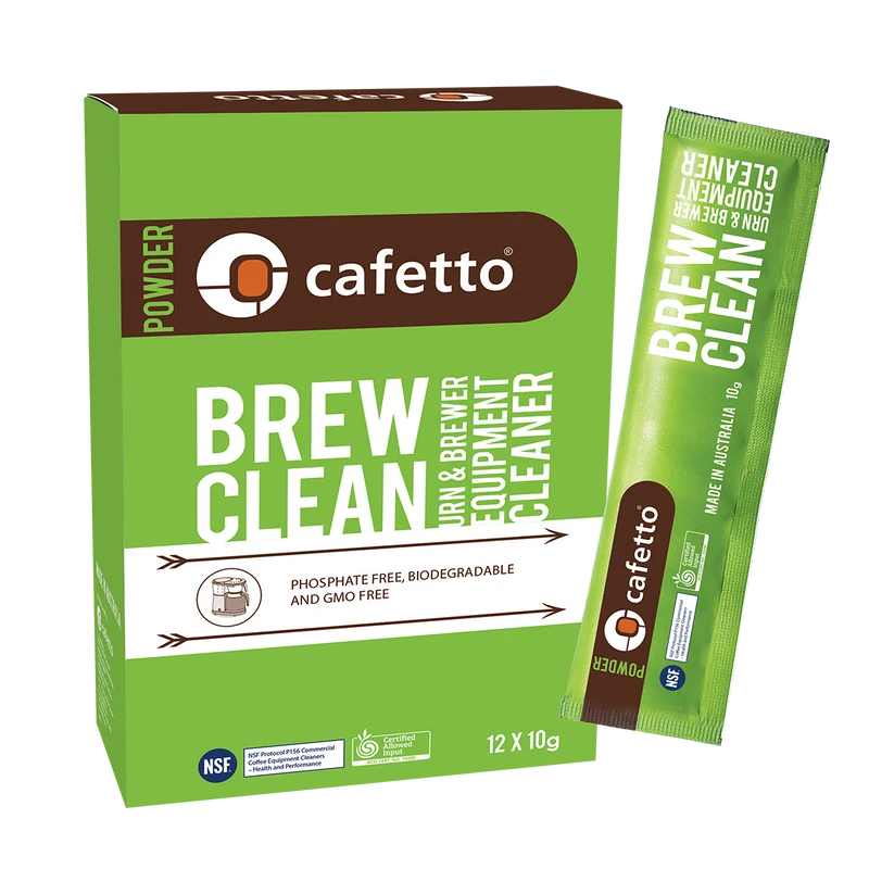 Cafetto Brew Clean Powder - 12 X 10G Sachet