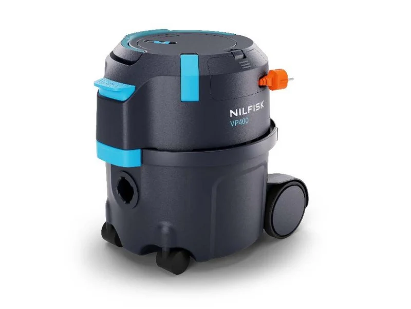 Nilfisk VP400 Dry Commercial Vacuum with H13 Hepa Filter and Cordwinder (107421175)