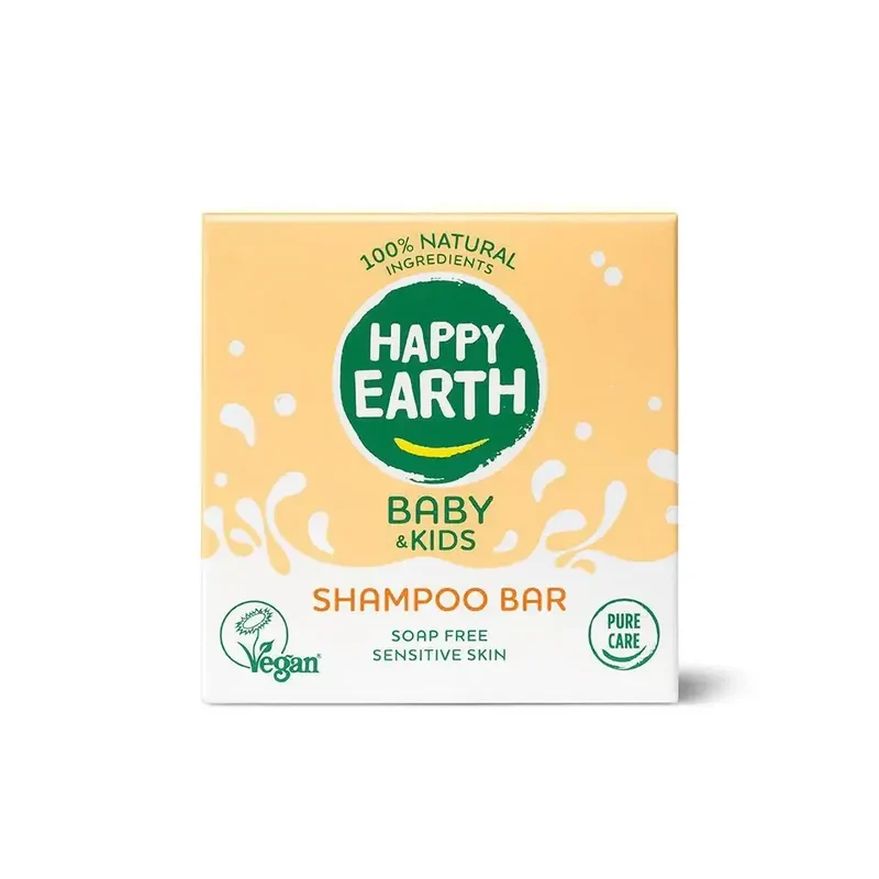 Happy Earth Shampoobar voor baby & kids 50 gram