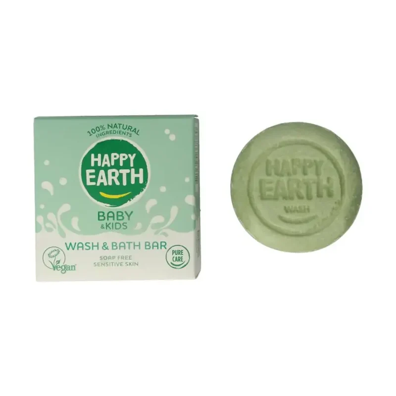 Happy Earth Was & bad bar baby & kids 50 gram
