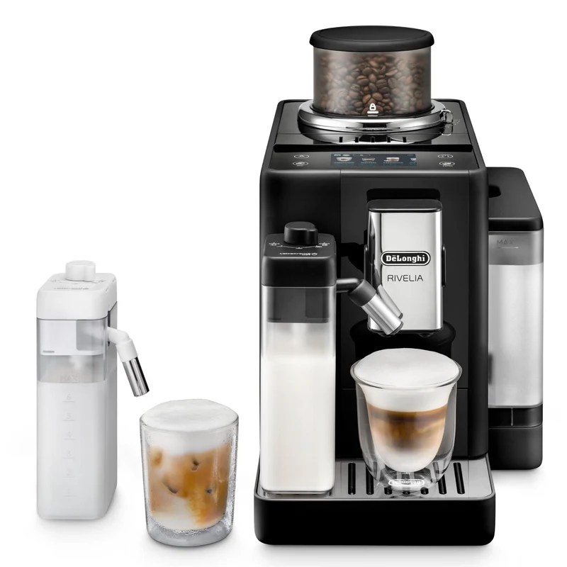 De'Longhi Rivelia With Cool Carafe Fully Automatic Coffee Machine (Black)