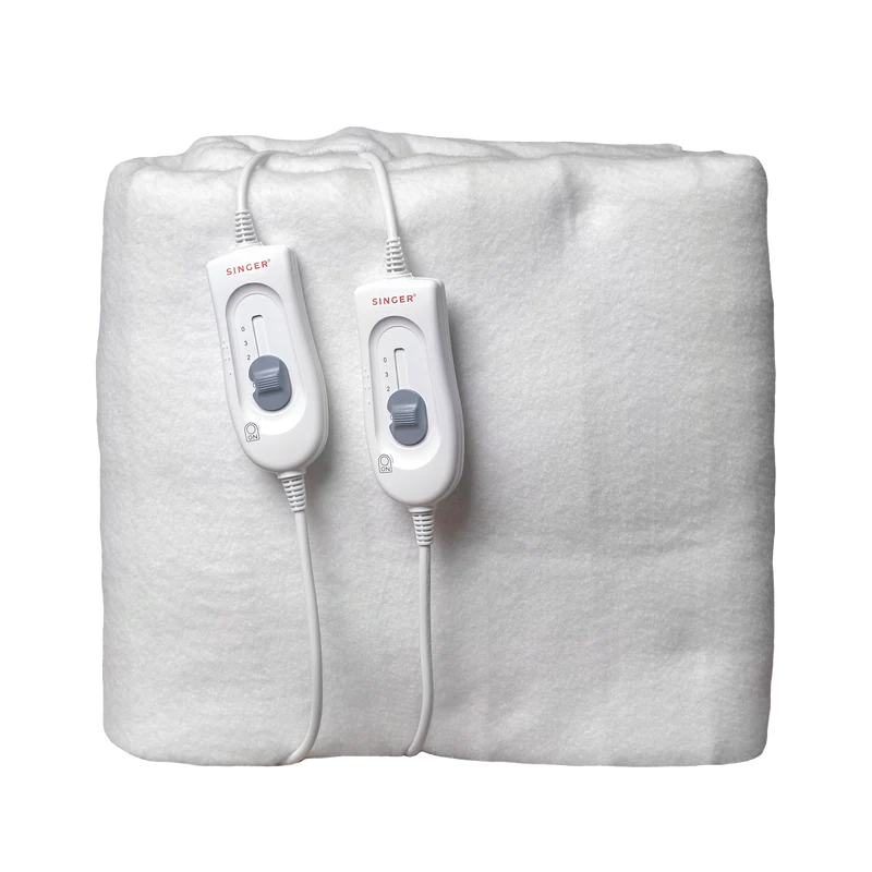 SINGER Electric Blanket with Skirt - Queen