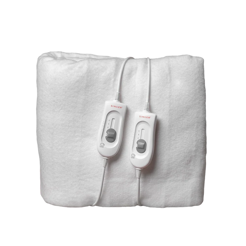 SINGER Electric Blanket with Skirt - King