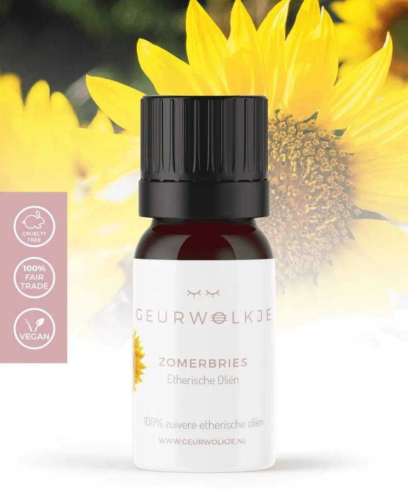Zomerbries - Geurwolkje® Blend - 100% Etherische Olie - 5 ml