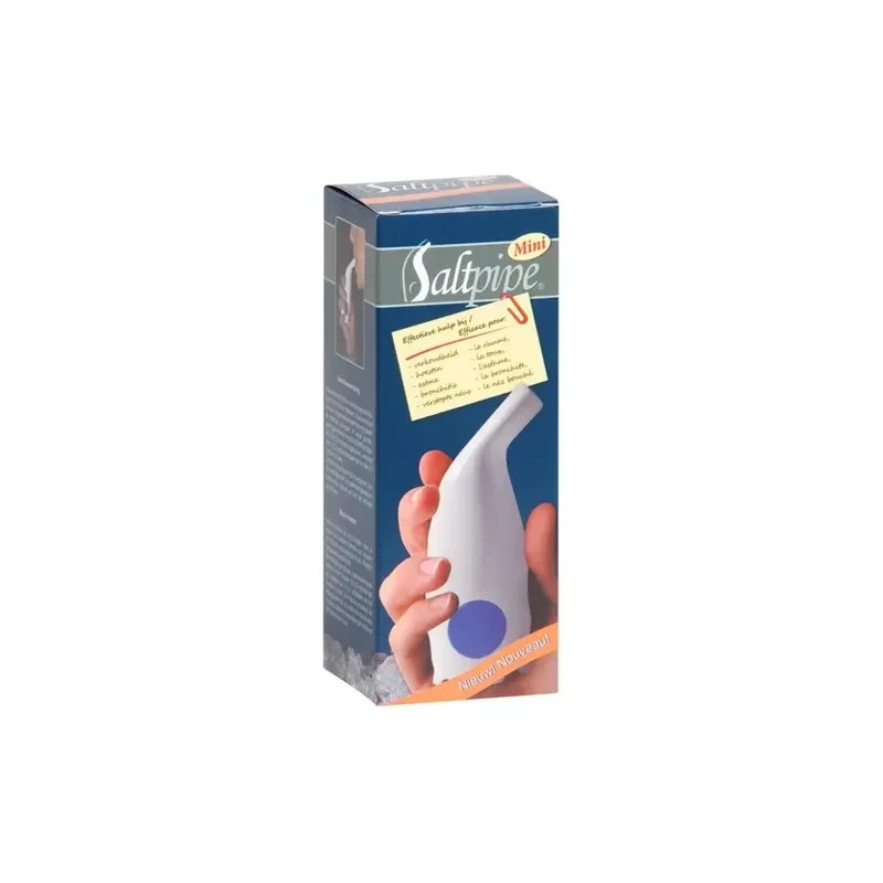 Saltpipe Mini zout inhalator met halitzout 20 gram