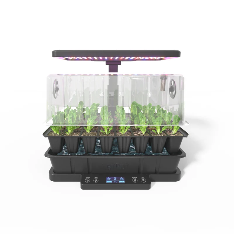 LetPot SS-Pro Smart Seed Starter Kit with App Control (Black)