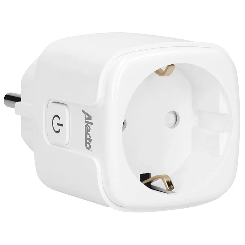 Alecto SMART-PLUG10 - Smart wifi tussenstekker, 16A, 3680W