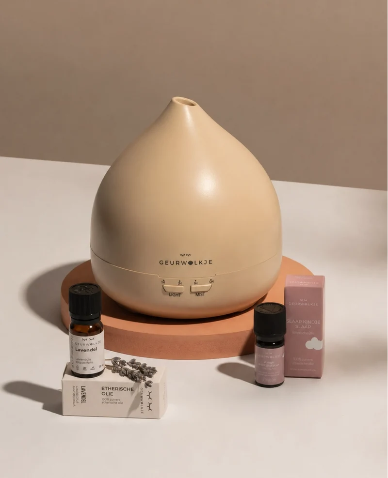 Mama Voordeel Bundel Groot (Me and My Baby) - Geurwolkje® Aroma Diffuser - Unity 2.0 - Nude - 400 ml