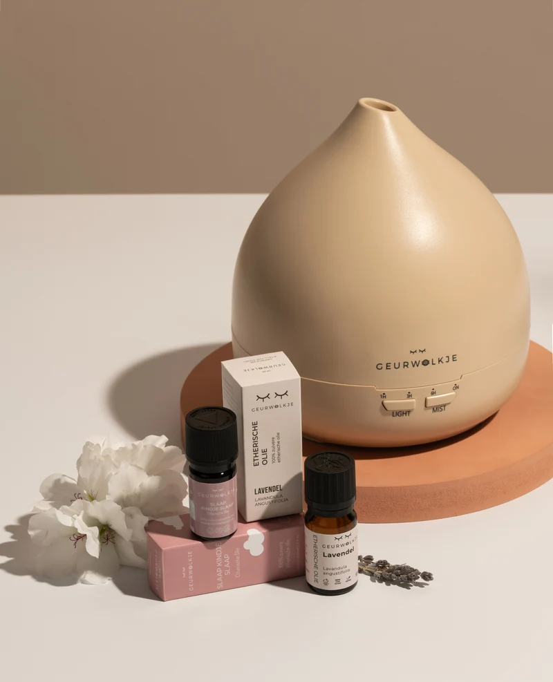 Moederliefde Voordeel Bundel - Geurwolkje® Aroma Diffuser - Unity 2.0 - Nude - 400 ml