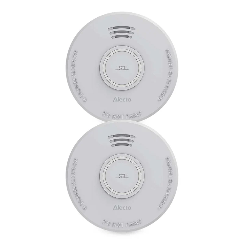 Alecto SD530 2X - Rookmelder - 5 Jaar Batterij - 2 Stuks