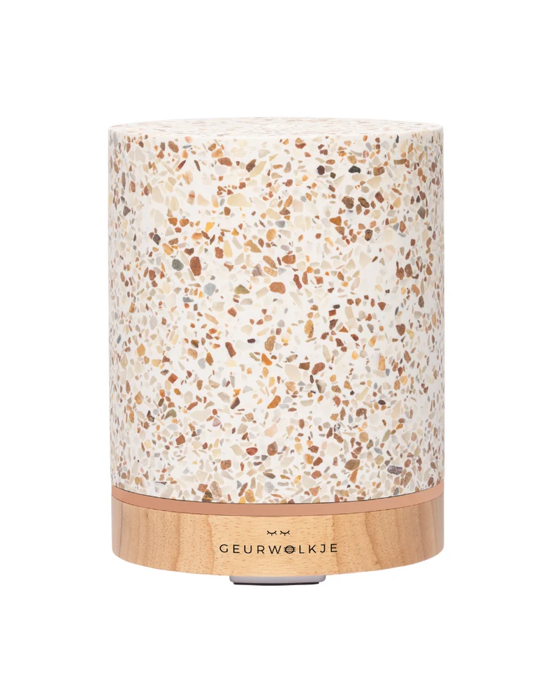 Living Green- Geurwolkje® Aroma Diffuser - Terrazzo Ovaal - 200 ml