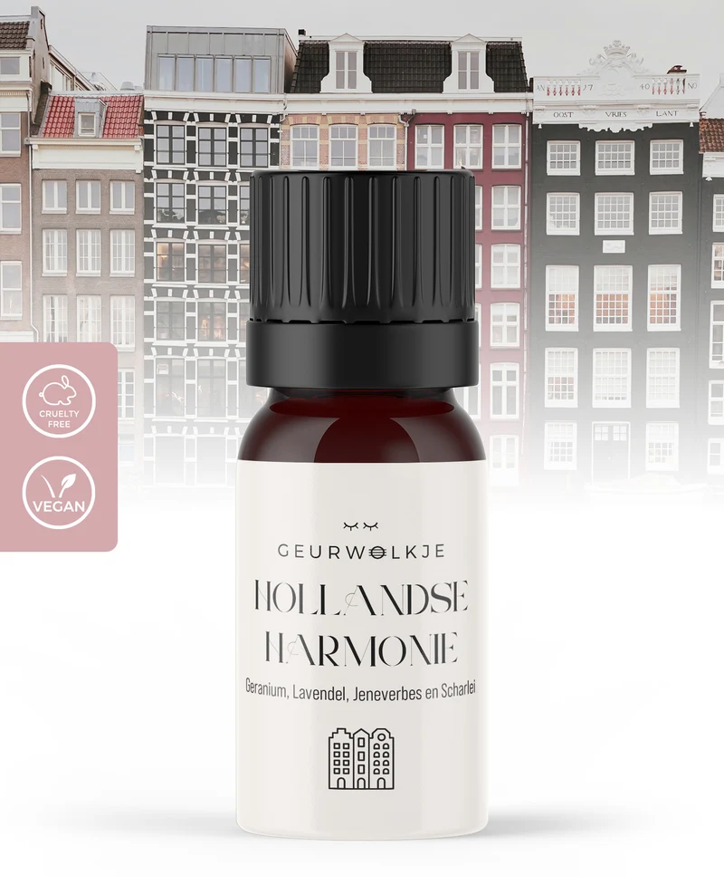 Hollandse Harmonie - Natuurlijke Etherische Olie Blend - Geurwolkje® Blend - 100% Etherische Olie - 5ml