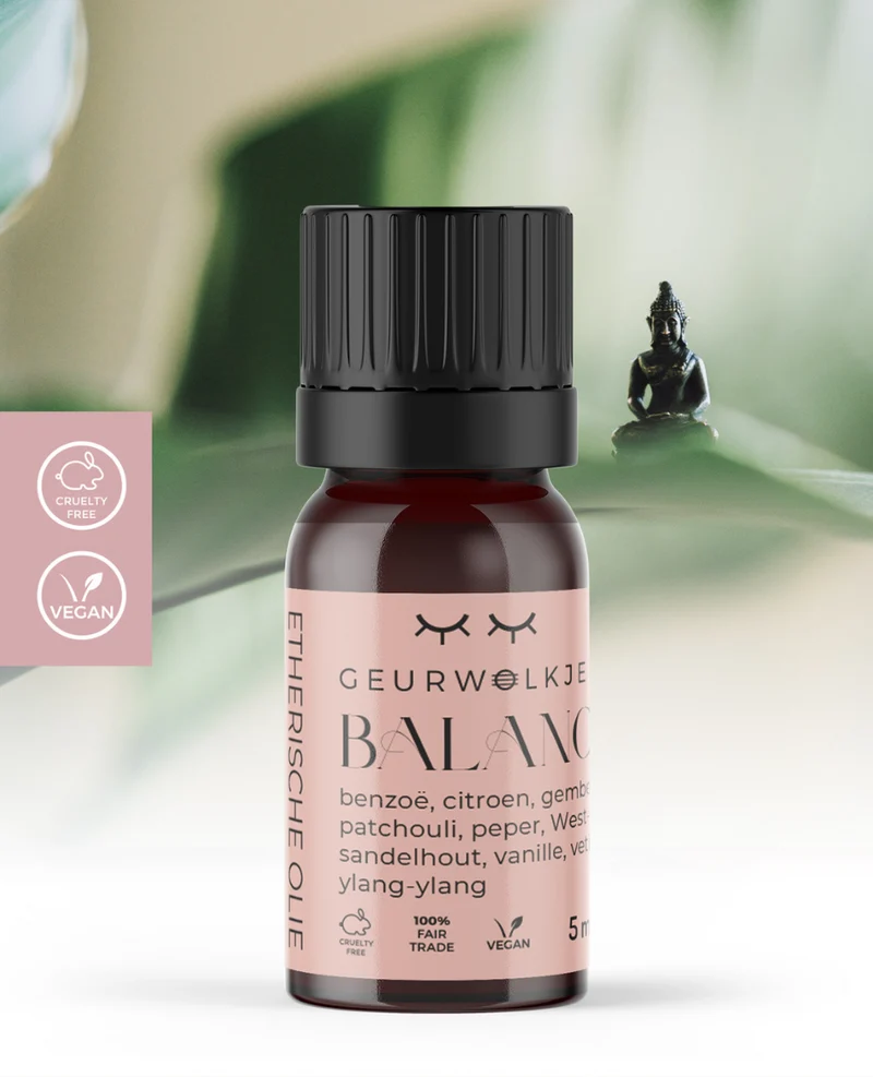 Balance - Geurwolkje® Blend - 100% Etherische Olie - 5 ml