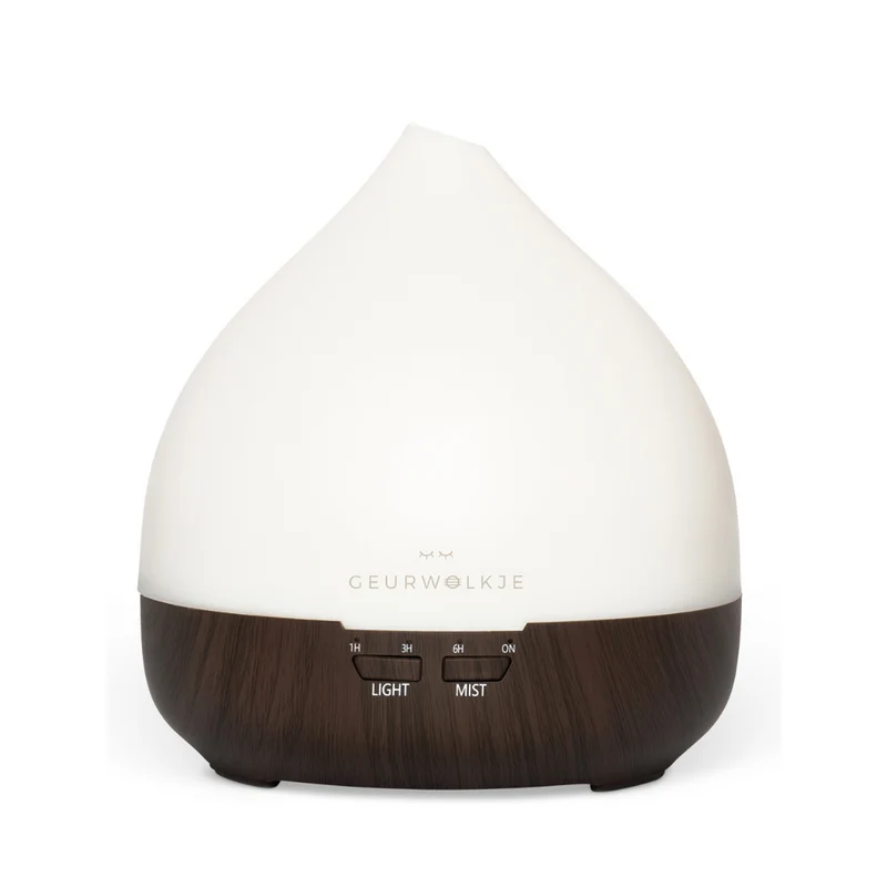 Unity 2.0 - Geurwolkje® Aroma Diffuser - Donker hout - 400 ml