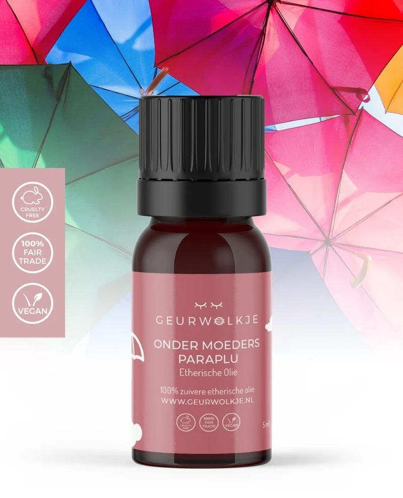 Onder moeders paraplu - Geurwolkje® Blend Kinderlijn - 100% Etherische Olie - 5 ml