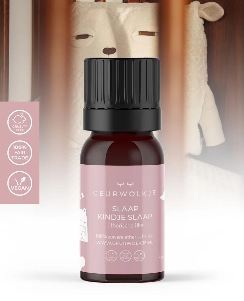 Slaap kindje slaap - Geurwolkje® Blend Kinderlijn - 100% Etherische Olie - 5 ml