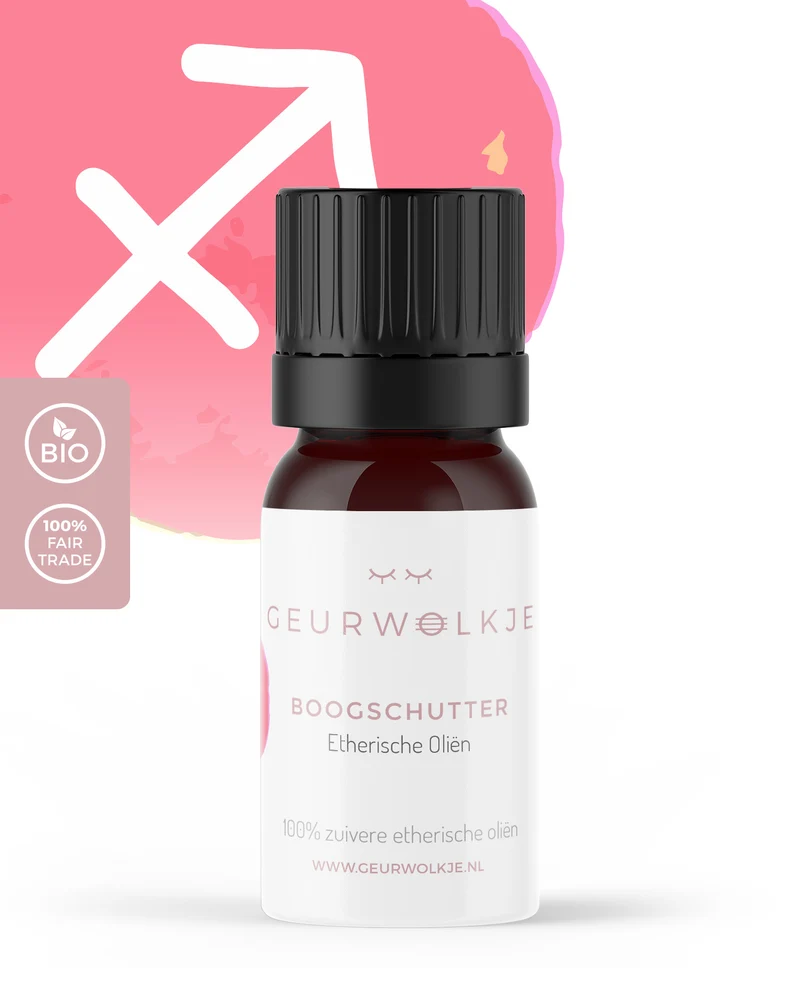 Sagittarius / Boogschutter (23 november - 21 december) - Geurwolkje® Blend - 100% Etherische Olie - 5 ml