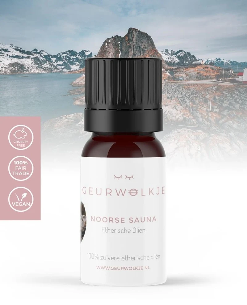 Noorse Sauna - Geurwolkje® Blend - 100% Etherische Olie - 5 ml