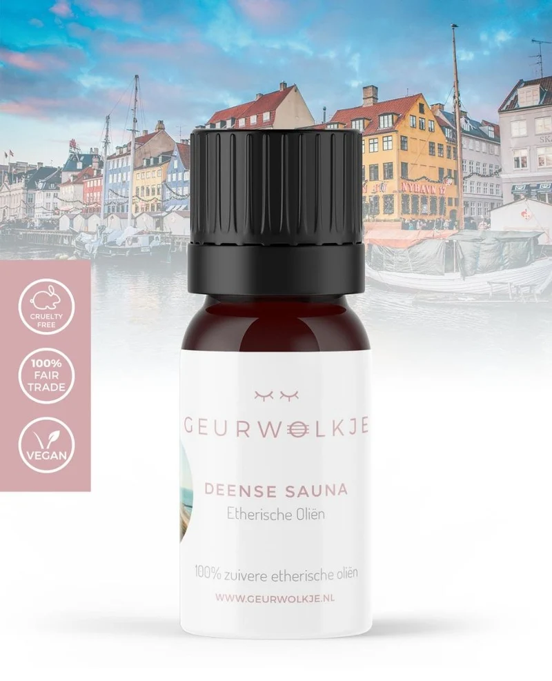 Deense Sauna - Geurwolkje® Blend - 100% Etherische Olie - 5 ml