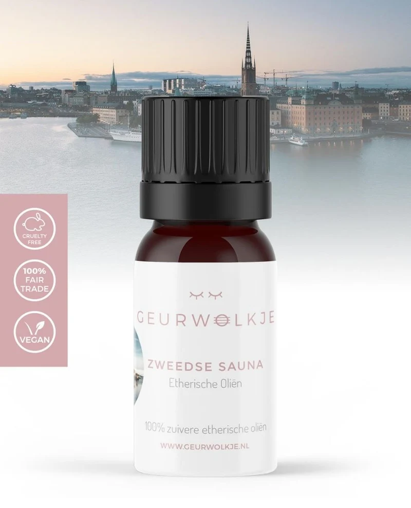Zweedse Sauna - Geurwolkje® Blend - 100% Etherische Olie - 5 ml