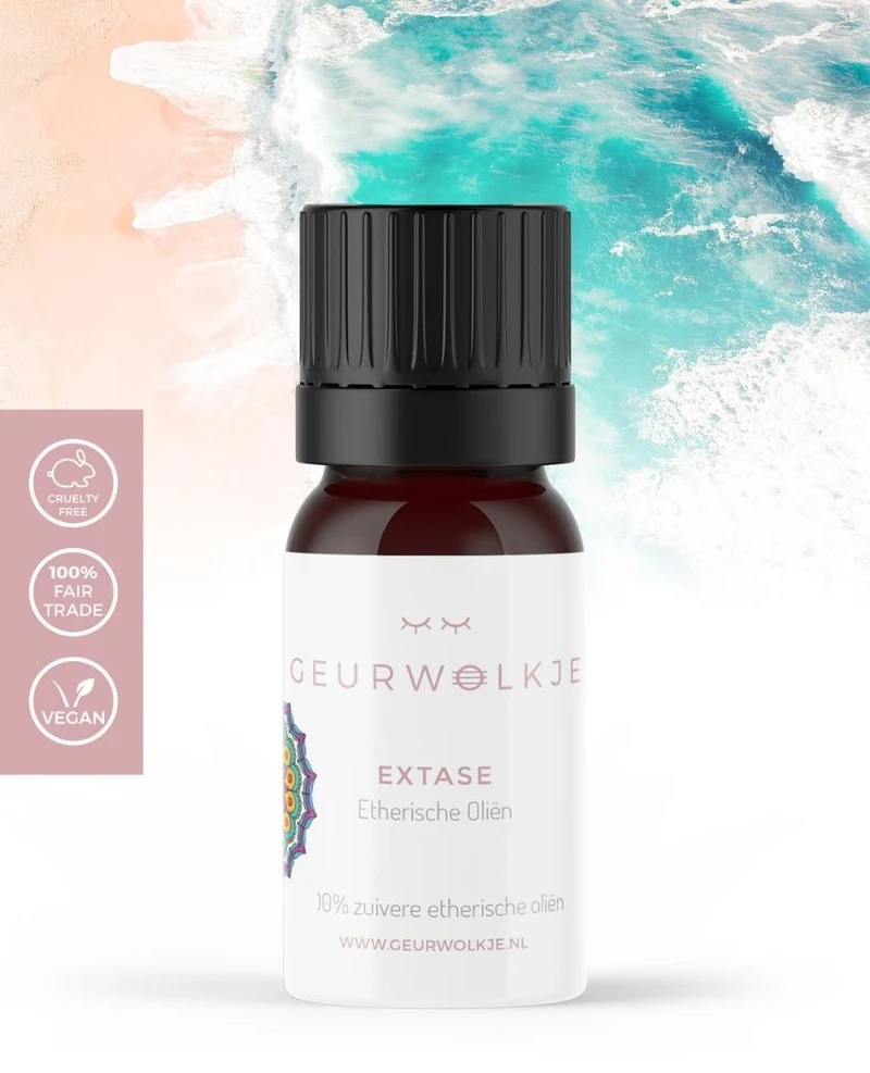 Extase - Geurwolkje® Blend - 100 % Etherische Olie - 5 ml