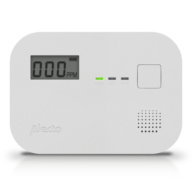 Alecto COA3920 - Koolmonoxidemelder met 10 jaar sensor en display