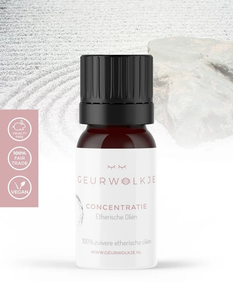 Concentratie - Geurwolkje® Blend - 100% Etherische Olie - 5 ml