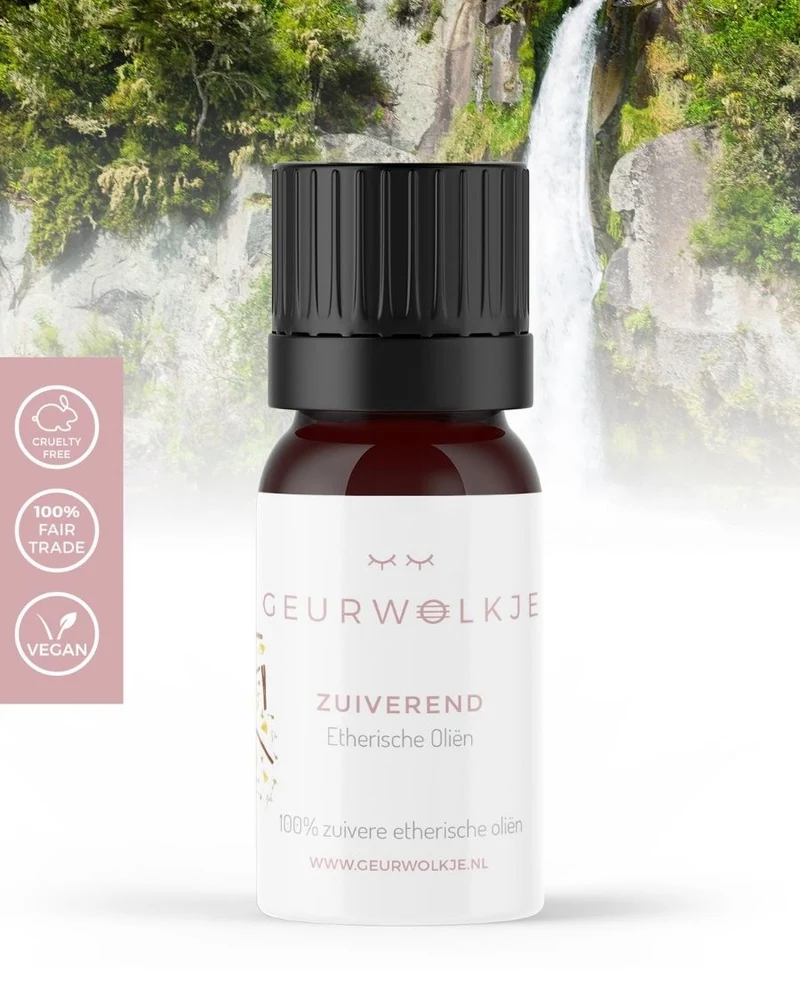 Zuiverend - Geurwolkje® Blend - 100% Etherische Olie - 5 ml