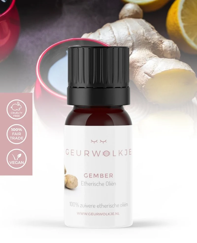 Gember - 100% Etherische Olie - 10 ml