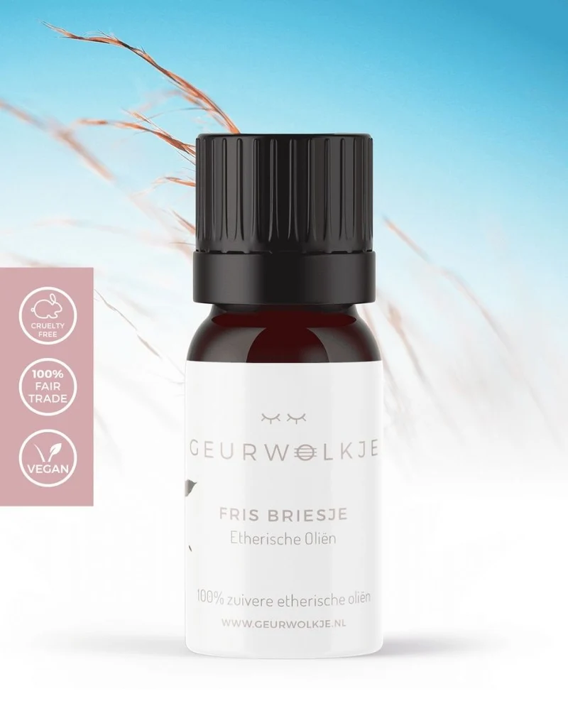 Fris Briesje - Geurwolkje® Blend - 100 % Etherische Olie - 5 en 10 ml