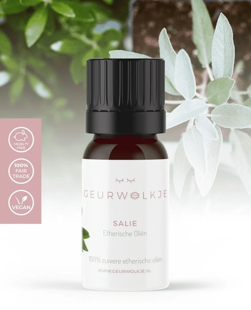 Salie - 100% Etherische Olie - 5, 10 en 50 ml