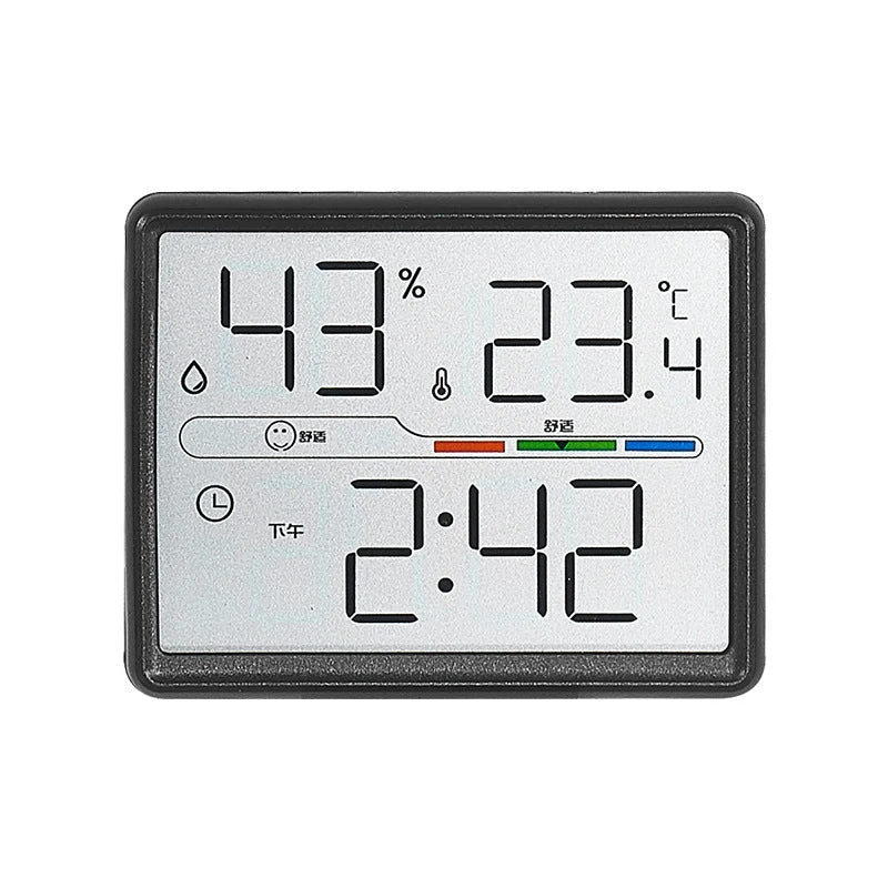 Digitale thermo-hygrometer wekker multifunctioneel