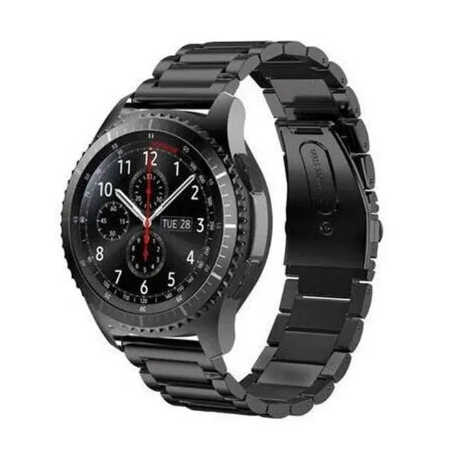 Roestvrijstalen Smartwatch Bandje 18mm 20mm 22mm 23mm Verstelbaar Metalen Horlogeband Premium Universeel | Sansoti