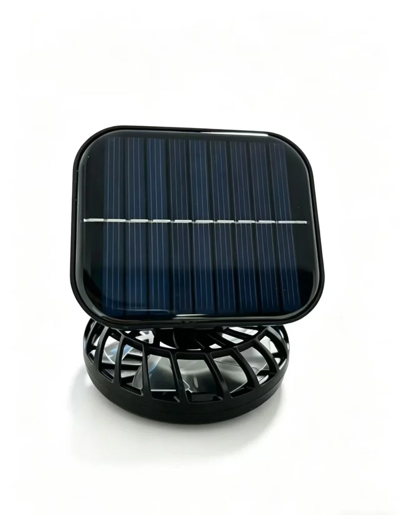 Unisex Draagbare Miniventilator Zonne-energie Compact Design