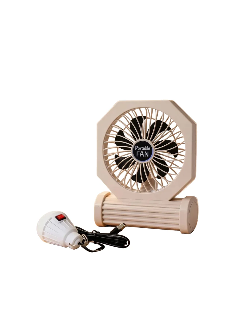 Tafelventilator Draagbaar met USB-aansluiting en Stijlvol Ontwerp