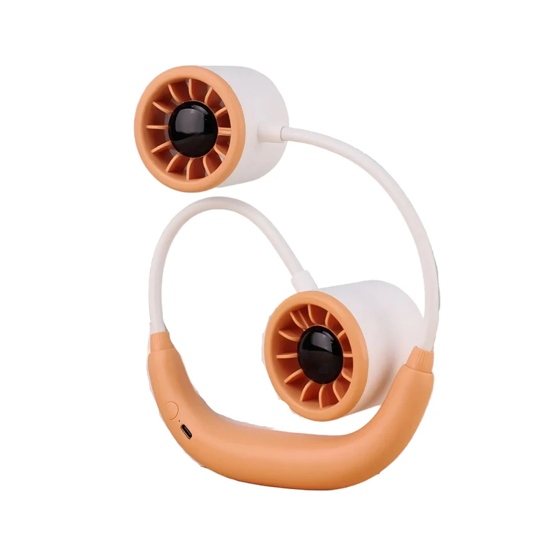 Nekventilator Dual Fan Draagbaar voor Warmere Dagen
