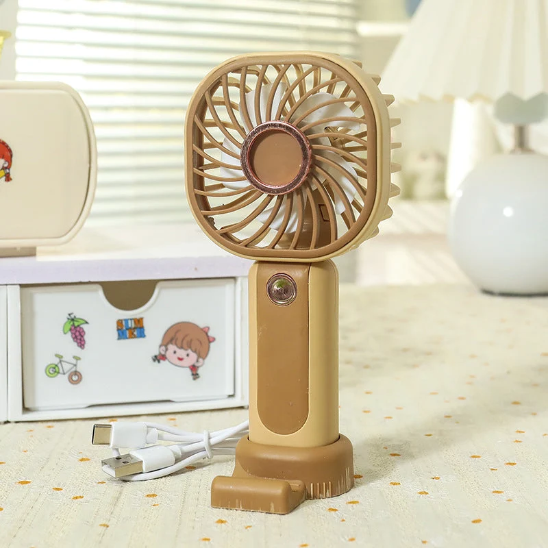 Draagbare Miniventilator met Verstelbare Kantelhoek