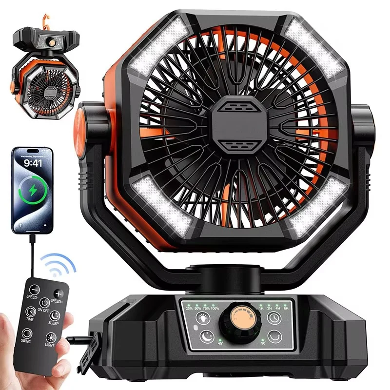 Draagbare Camping Ventilator met Meerdere Functies