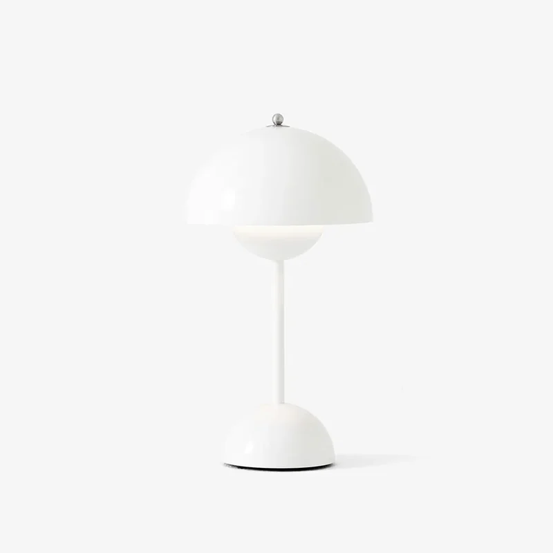 Oplaadbare Tafellamp Touch Dimbaar Warmwit 2700K Draadloos IP44 Spatwaterdicht 12 Uur Accu LED Sfeerlamp | Sansoti