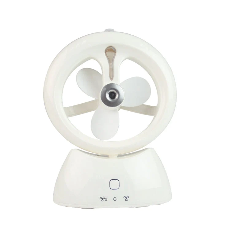 Draagbare Mini Ventilator voor Bureau met USB Oplaadfunctie